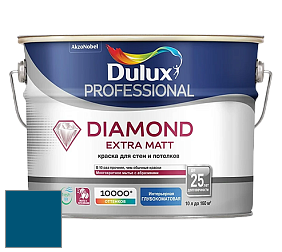 Краска DULUX LUXIUM DIAMOND EXTRA MATT глубокоматовая краска цвет 10BB 09/250 Blue Bolt