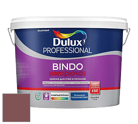 Краска DULUX LUXIUM BINDO НЕГОРЮЧАЯ 9л глубокоматовая краска цвет NCS S 5030-R 
