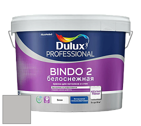 Краска DULUX LUXIUM BINDO 2 глубокоматовая краска цвет 50YR 53/011 Silver Shores