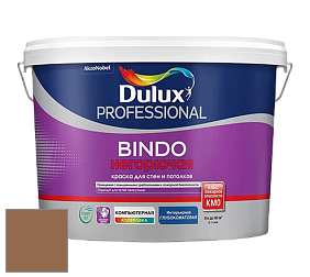 Краска DULUX LUXIUM BINDO НЕГОРЮЧАЯ 9л глубокоматовая краска цвет NCS S 5030-Y30R 