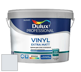 Краска DULUX LUXIUM VINYL EXTRA MATT глубокоматовая краска цвет 17BB 79/028 Frosty Mist