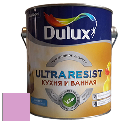 Краска DULUX LUXIUM ULTRA RESIST КУХНЯ И ВАННАЯ матовая ультрастойкая краска цвет 97RB 48/293 