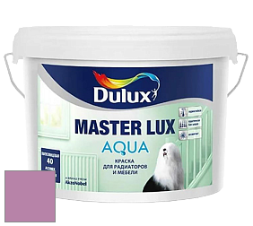 Краска DULUX LUXIUM MASTER LUX AQUA полуглянцевая краска цвет 10RR 32/258 