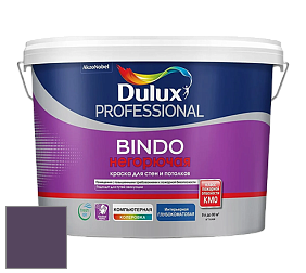 Краска DULUX LUXIUM BINDO НЕГОРЮЧАЯ 9л глубокоматовая краска цвет 50RB 09/156 Purple Haze