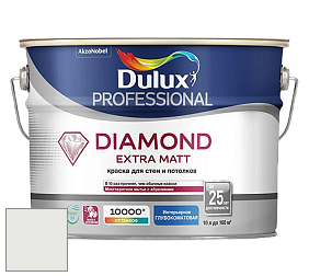 Краска DULUX LUXIUM DIAMOND EXTRA MATT глубокоматовая краска цвет 00NN 83/000 Song Porcelain