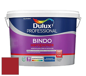 Краска DULUX LUXIUM BINDO НЕГОРЮЧАЯ 9л глубокоматовая краска цвет RAL 3002 