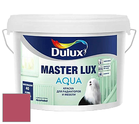Краска DULUX LUXIUM MASTER LUX AQUA полуглянцевая краска цвет 90RR 18/450 Ruby fountain 4
