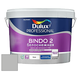 Краска DULUX LUXIUM BINDO 2 глубокоматовая краска цвет 00NN 53/000 Veil
