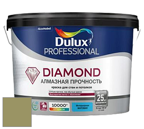 Краска DULUX LUXIUM DIAMOND MATT матовая краска цвет RAL 1020 
