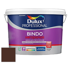 Краска DULUX LUXIUM BINDO НЕГОРЮЧАЯ 9л глубокоматовая краска цвет RAL 8016 