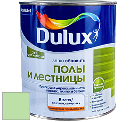 Краска DULUX LUXIUM ПОЛЫ И ЛЕСТНИЦЫ полуглянцевая краска цвет 50GY 69/306 Window Garden