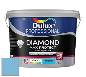 Краска DULUX LUXIUM DIAMOND MAX PROTECT матовая краска цвет 98BG 45/237 Water Rush