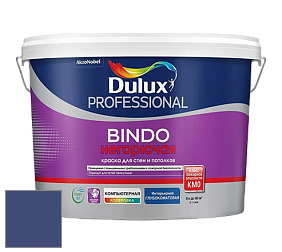 Краска DULUX LUXIUM BINDO НЕГОРЮЧАЯ 9л глубокоматовая краска цвет 92BB 07/350 