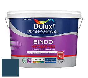 Краска DULUX LUXIUM BINDO НЕГОРЮЧАЯ 9л глубокоматовая краска цвет 10BB 07/150 Arctic Night