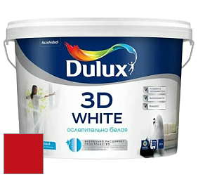 Краска DULUX LUXIUM 3D WHITE матовая краска цвет RAL 3020 