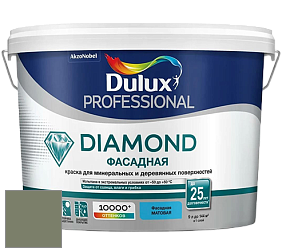 Краска DULUX LUXIUM DIAMOND ФАСАДНАЯ матовая краска цвет 10GY 21/119 