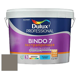 Краска DULUX LUXIUM BINDO 7 Экстрапрочная матовая краска цвет 30YY 22/059 