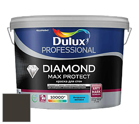 Краска DULUX LUXIUM DIAMOND MAX PROTECT матовая краска цвет 30YY 05/044 The Dark Side
