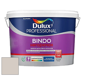 Краска DULUX LUXIUM BINDO НЕГОРЮЧАЯ 9л глубокоматовая краска цвет 10YY 64/048 Unicorn White