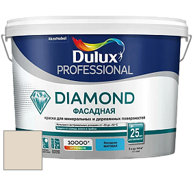 Краска DULUX LUXIUM DIAMOND ФАСАДНАЯ матовая краска цвет NCS S 1005-Y30R 