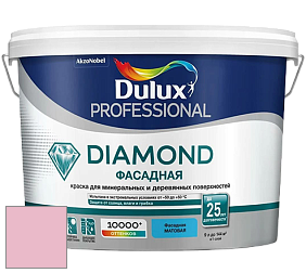 Краска DULUX LUXIUM DIAMOND ФАСАДНАЯ матовая краска цвет 51RR 62/190 