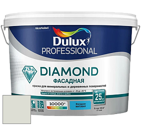 Краска DULUX LUXIUM DIAMOND ФАСАДНАЯ матовая краска цвет RAL 9002 