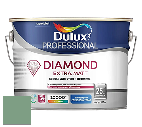 Краска DULUX LUXIUM DIAMOND EXTRA MATT глубокоматовая краска цвет 83GY 33/173 Peacock Sensation