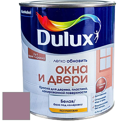 Краска DULUX LUXIUM ОКНА И ДВЕРИ полуматовая краска цвет 10RR 26/163 