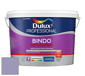 Краска DULUX LUXIUM BINDO НЕГОРЮЧАЯ 9л глубокоматовая краска цвет 10RB 35/167 Elevator