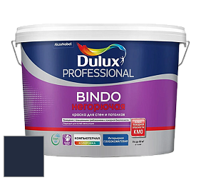 Краска DULUX LUXIUM BINDO НЕГОРЮЧАЯ 9л глубокоматовая краска цвет RAL 5011 
