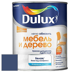 Краска DULUX LUXIUM МЕБЕЛЬ И ДЕРЕВО матовая краска цвет 71BB 10/202 Blackberry Fool