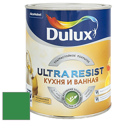 Краска DULUX LUXIUM ULTRA RESIST КУХНЯ И ВАННАЯ полуматовая ультрастойкая краска цвет 90GY 18/500 