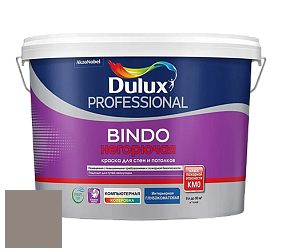 Краска DULUX LUXIUM BINDO НЕГОРЮЧАЯ 9л глубокоматовая краска цвет NCS S 5005-Y50R 