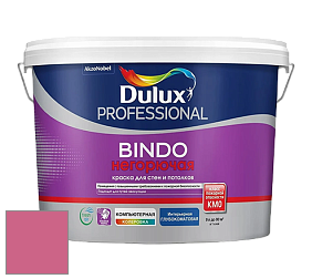 Краска DULUX LUXIUM BINDO НЕГОРЮЧАЯ 9л глубокоматовая краска цвет 50RR 26/431 Notorious Pink