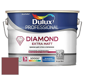 Краска DULUX LUXIUM DIAMOND EXTRA MATT глубокоматовая краска цвет 90RR 11/257 Tomahawk Red