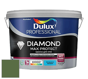 Краска DULUX LUXIUM DIAMOND MAX PROTECT матовая краска цвет NCS S 5040-G30Y 