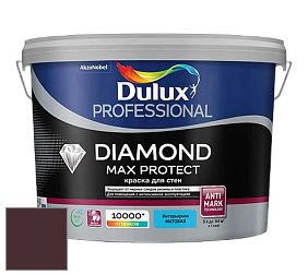 Краска DULUX LUXIUM DIAMOND MAX PROTECT матовая краска цвет 84RR 05/082 Scottsdale Brown