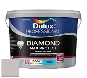 Краска DULUX LUXIUM DIAMOND MAX PROTECT матовая краска цвет 10YR 55/037 Pelican Bluff