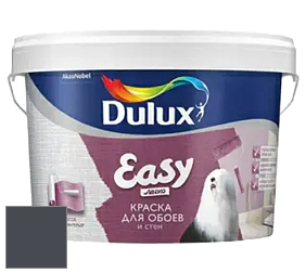 Краска DULUX LUXIUM EASY матовая краска цвет RAL 7024 