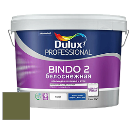 Краска DULUX LUXIUM BINDO 2 глубокоматовая краска цвет 76YY 13/238 