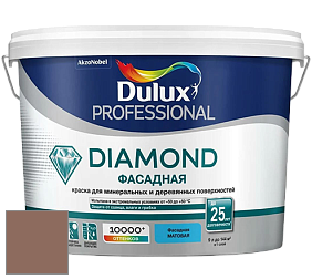 Краска DULUX LUXIUM DIAMOND ФАСАДНАЯ матовая краска цвет 60YR 18/183 