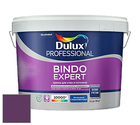Краска DULUX LUXIUM BINDO EXPERT глубокоматовая краска цвет 73RB 08/259 Inkberry