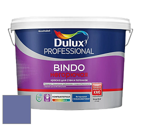 Краска DULUX LUXIUM BINDO НЕГОРЮЧАЯ 9л глубокоматовая краска цвет 90BB 19/267 Evening Drama