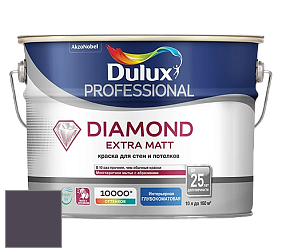 Краска DULUX LUXIUM DIAMOND EXTRA MATT глубокоматовая краска цвет 43RB 09/077 Intense Aubergine