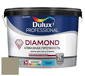 Краска DULUX LUXIUM DIAMOND MATT матовая краска цвет 60YY 33/130 Khaki Green