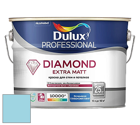 Краска DULUX LUXIUM DIAMOND EXTRA MATT глубокоматовая краска цвет 46BG 63/190 Alice Blue