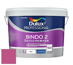 Краска DULUX LUXIUM BINDO 2 глубокоматовая краска цвет 31RR 21/462 Zingy Pink