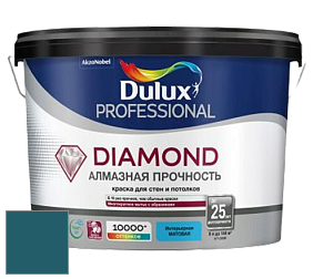 Краска DULUX LUXIUM DIAMOND MATT матовая краска цвет 50BG 10/175 Blue Rendezvous