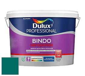 Краска DULUX LUXIUM BINDO НЕГОРЮЧАЯ 9л глубокоматовая краска цвет NCS S 4550-B50G 