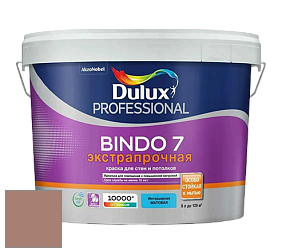 Краска DULUX LUXIUM BINDO 7 Экстрапрочная матовая краска цвет NCS S 4020-Y70R 